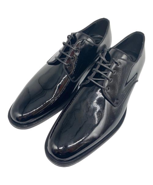 DOLCE & GABBANA（ドルチェ＆ガッバーナ）DOLCE & GABBANA (ドルチェ＆ガッバーナ) パレントドレスシューズ ブラック サイズ:8 1/2の古着・服飾アイテム