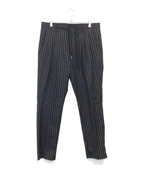 DOLCE & GABBANA（ドルチェ＆ガッバーナ）DOLCE & GABBANA (ドルチェ＆ガッバーナ) セットアップダブルスーツ ブラック サイズ:48の古着・服飾アイテム