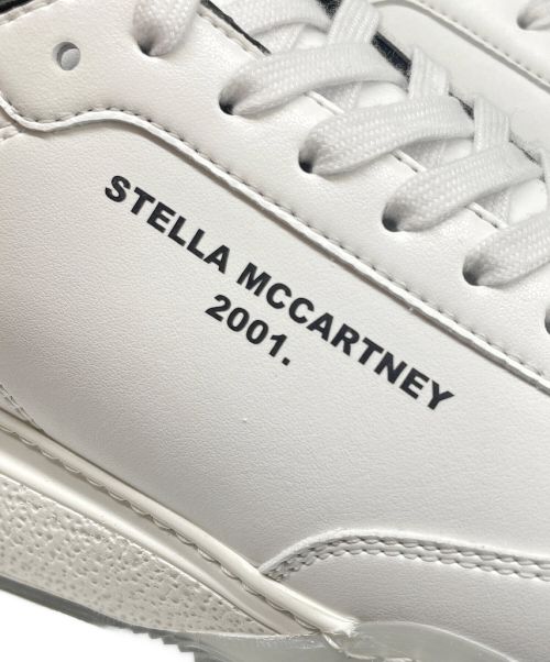 STELLA McCARTNEY（ステラマッカートニー）STELLA McCARTNEY (ステラマッカートニー) Loop Crystal Lace-up Sneakers ホワイト サイズ:41 未使用品の古着・服飾アイテム