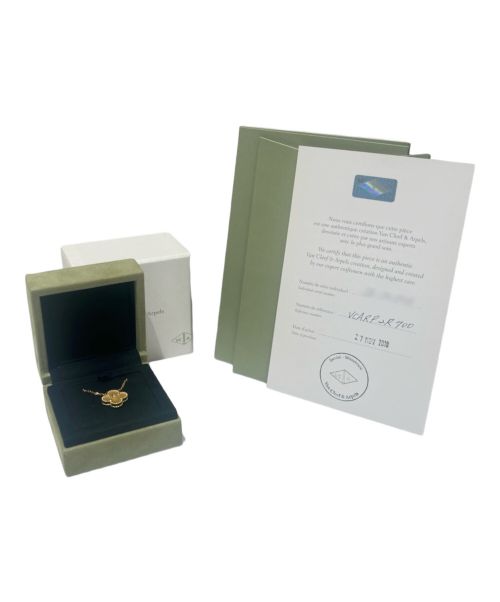 VAN CLEEF & ARPELS（ヴァンクリーフ＆アーペル）VAN CLEEF & ARPELS (ヴァンクリーフ＆アーペル) ヴィンテージ アルハンブラ ネックレス 1Pダイヤ ゴールデンシェル サイズ:ヴィンテージの古着・服飾アイテム