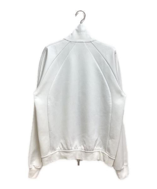 Dior（ディオール）Dior (ディオール) ロゴワッペンジップアップジャケット ホワイト サイズ:Lの古着・服飾アイテム