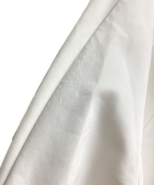 Dior（ディオール）Dior (ディオール) ロゴワッペンジップアップジャケット ホワイト サイズ:Lの古着・服飾アイテム