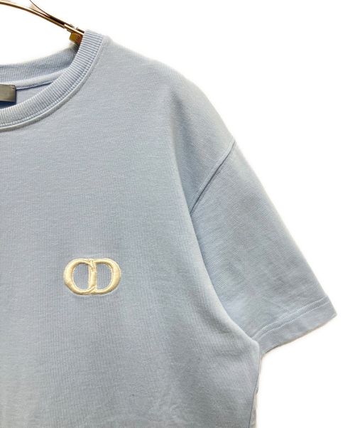 Dior（ディオール）Dior (ディオール) CDアイコンTシャツ ブルー サイズ:Mの古着・服飾アイテム