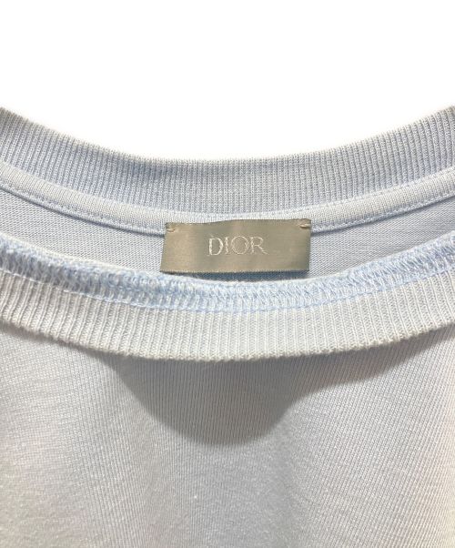 Dior（ディオール）Dior (ディオール) CDアイコンTシャツ ブルー サイズ:Mの古着・服飾アイテム