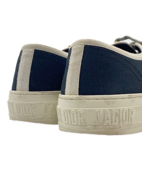 Dior（ディオール）Dior (ディオール) WALKNDIORローカットスニーカー ブラック×ホワイト サイズ:35 1/2の古着・服飾アイテム