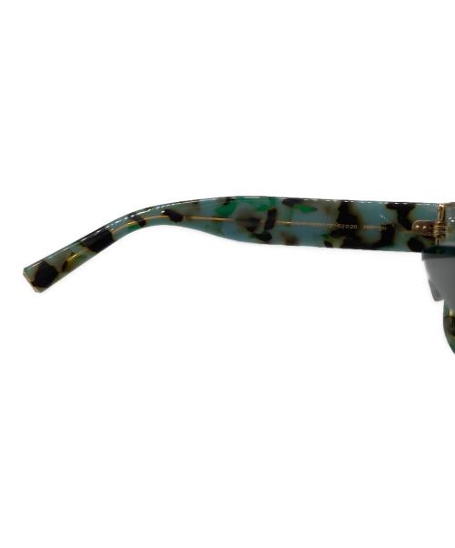 DOLCE & GABBANA（ドルチェ＆ガッバーナ）DOLCE & GABBANA (ドルチェ＆ガッバーナ) レオパードサングラス グリーン サイズ:52▢20　140の古着・服飾アイテム