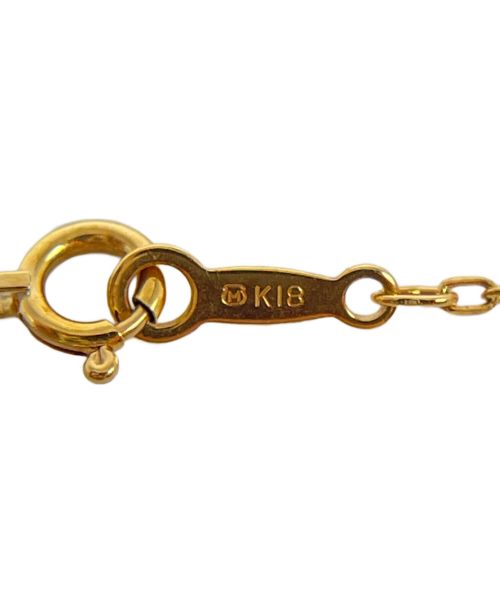 MIKIMOTO（ミキモト）MIKIMOTO (ミキモト) オープンハート 1Pパール K18YGネックレス ゴールドの古着・服飾アイテム