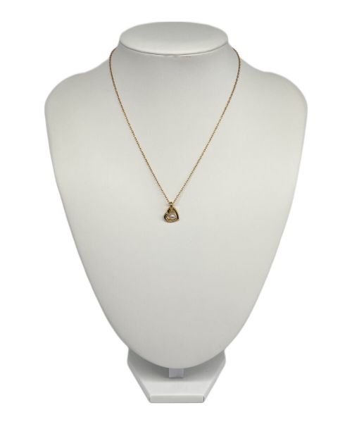 MIKIMOTO（ミキモト）MIKIMOTO (ミキモト) オープンハート 1Pパール K18YGネックレス ゴールドの古着・服飾アイテム