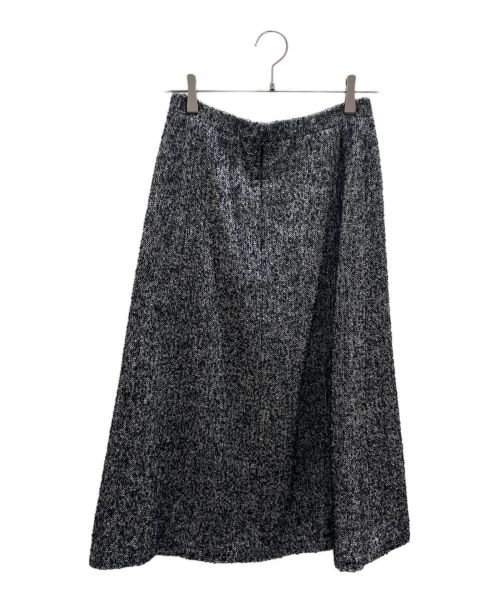 CHANEL（シャネル）CHANEL (シャネル) カフスレイヤードツイードセットアアップ グレー サイズ:34/38の古着・服飾アイテム