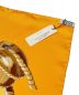 中古・古着 HERMES (エルメス) カレ90 BELLES AMURES 帆の美学 イエロー サイズ:90：22000円