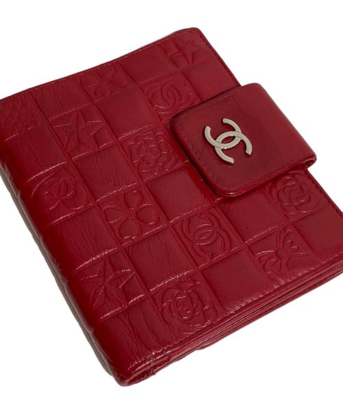 CHANEL（シャネル）CHANEL (シャネル) 2つ折り財布 レッド サイズ:-の古着・服飾アイテム