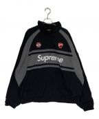 SUPREME×DUCATIシュプリーム×ドゥカティ）の古着「Track Jacket」｜ブラック×グレー