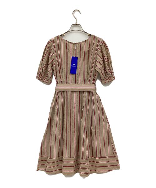 BLUE LABEL CRESTBRIDGE（ブルーレーベルクレストブリッジ）BLUE LABEL CRESTBRIDGE (ブルーレーベルクレストブリッジ) ブラウスワンピース ベージュ サイズ:36 未使用品の古着・服飾アイテム