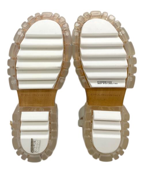 STELLA McCARTNEY（ステラマッカートニー）STELLA McCARTNEY (ステラマッカートニー) クリアソールサンダル ホワイト サイズ:37の古着・服飾アイテム