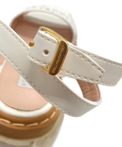 STELLA McCARTNEY（ステラマッカートニー）STELLA McCARTNEY (ステラマッカートニー) クリアソールサンダル ホワイト サイズ:37の古着・服飾アイテム