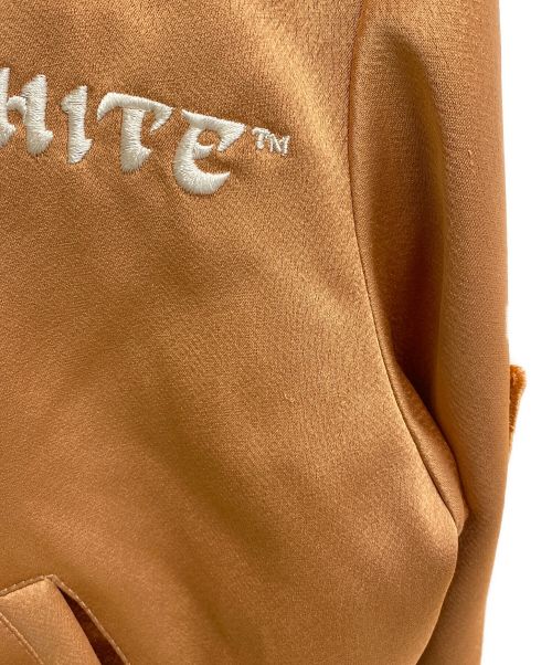 OFFWHITE（オフホワイト）OFFWHITE (オフホワイト) 刺繍ワッペンスタジャン ブラウン サイズ:40の古着・服飾アイテム