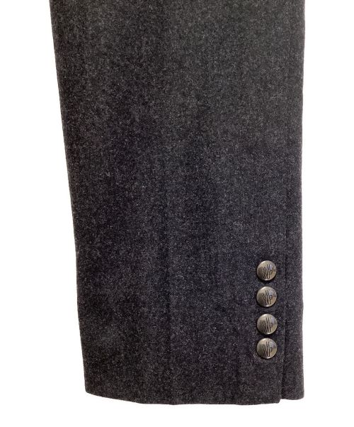 MONCLER（モンクレール）MONCLER (モンクレール) Wool tapered slacks（ウールテーパードスラックス） グレー サイズ:2の古着・服飾アイテム