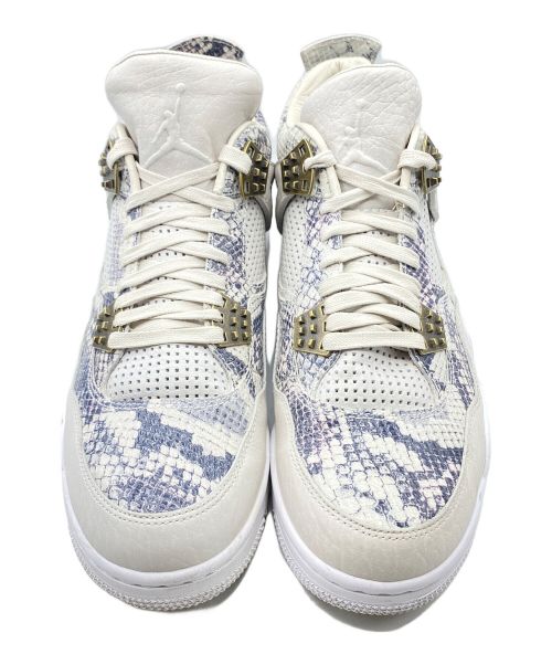 NIKE（ナイキ）NIKE (ナイキ) AIR JORDAN 4 RETRO PREMIUM ライトグレー サイズ:28cm(US10)の古着・服飾アイテム