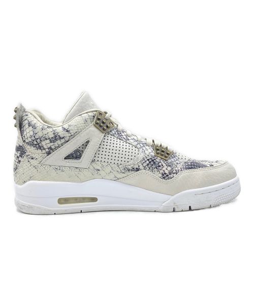 NIKE（ナイキ）NIKE (ナイキ) AIR JORDAN 4 RETRO PREMIUM ライトグレー サイズ:28cm(US10)の古着・服飾アイテム