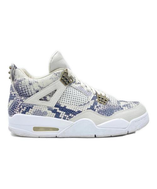 NIKE（ナイキ）NIKE (ナイキ) AIR JORDAN 4 RETRO PREMIUM ライトグレー サイズ:28cm(US10)の古着・服飾アイテム
