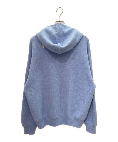 LOEWE（ロエベ）LOEWE (ロエベ) アナグラム ニットパーカー スカイブルー サイズ:Mの古着・服飾アイテム