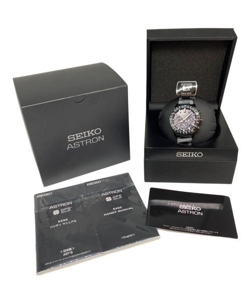 SEIKO（セイコー）SEIKO (セイコー) ASTRON Ref.SBXC037 ブラックの古着・服飾アイテム