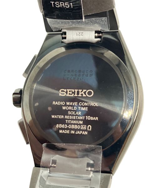 SEIKO（セイコー）SEIKO (セイコー) ASTRON NEXTER Ref.SBXY041 ブラックの古着・服飾アイテム