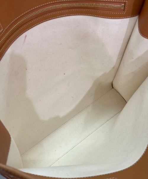 CELINE（セリーヌ）CELINE (セリーヌ) バーティカル カバ セリーヌ  ベージュ サイズ:ラージの古着・服飾アイテム