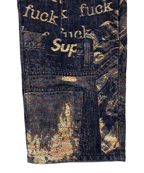 SUPREME（シュプリーム）SUPREME (シュプリーム) Archive Denim Jacquard Regular Jean インディゴ サイズ:34の古着・服飾アイテム
