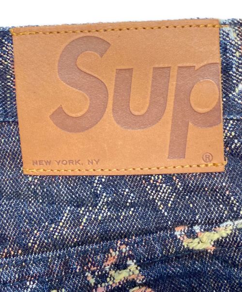SUPREME（シュプリーム）SUPREME (シュプリーム) Archive Denim Jacquard Regular Jean インディゴ サイズ:34の古着・服飾アイテム