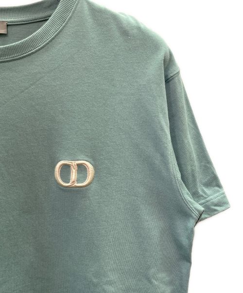 Dior（ディオール）Dior (ディオール) CD Icon ヘビーオンス Tシャツ グリーン サイズ:Mの古着・服飾アイテム