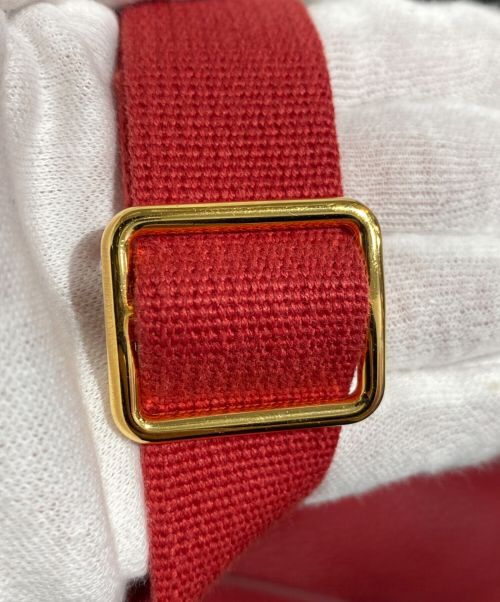 HERMES（エルメス）HERMES (エルメス) ロデオドゥ/ゴールド金具/トゴ/レッド/□C刻印 レッド サイズ:-の古着・服飾アイテム
