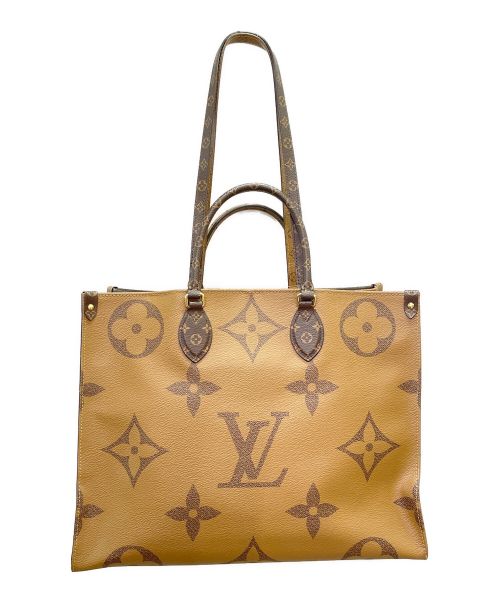LOUIS VUITTON（ルイ ヴィトン）LOUIS VUITTON (ルイ ヴィトン) オンザゴー GM ブラウン×ベージュ サイズ:GMの古着・服飾アイテム