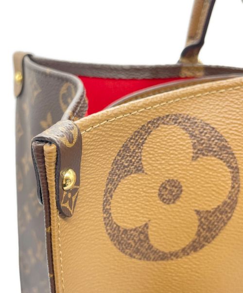 LOUIS VUITTON（ルイ ヴィトン）LOUIS VUITTON (ルイ ヴィトン) オンザゴー GM ブラウン×ベージュ サイズ:GMの古着・服飾アイテム
