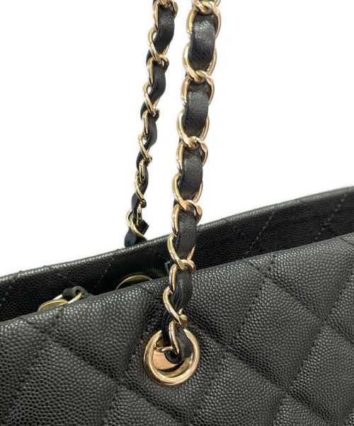 CHANEL（シャネル）CHANEL (シャネル) マトラッセ チェーン トートバッグ ブラック サイズ:38の古着・服飾アイテム