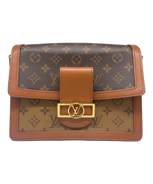 LOUIS VUITTON（ルイ ヴィトン）LOUIS VUITTON (ルイ ヴィトン) ドーフィーヌ MM ブラウン サイズ:MMの古着・服飾アイテム