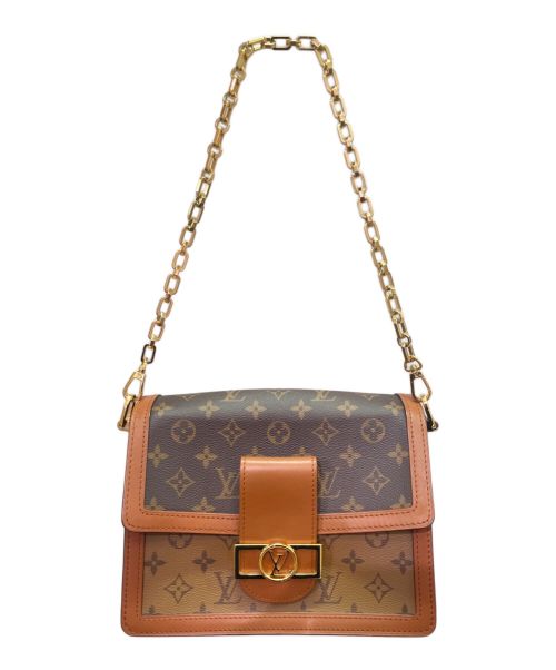 LOUIS VUITTON（ルイ ヴィトン）LOUIS VUITTON (ルイ ヴィトン) ドーフィーヌ MM ブラウン サイズ:MMの古着・服飾アイテム
