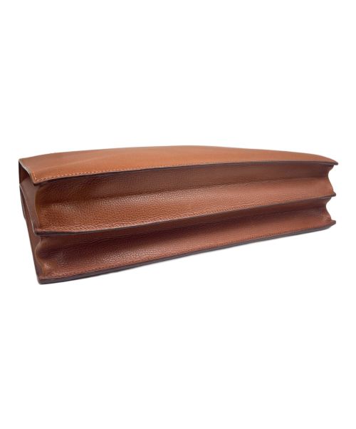 HERMES（エルメス）HERMES (エルメス) サックアデペッシュ 38/シルバー金具/ヴァッシュリエジェ/キャメル/▢J刻印 キャメル サイズ:38の古着・服飾アイテム