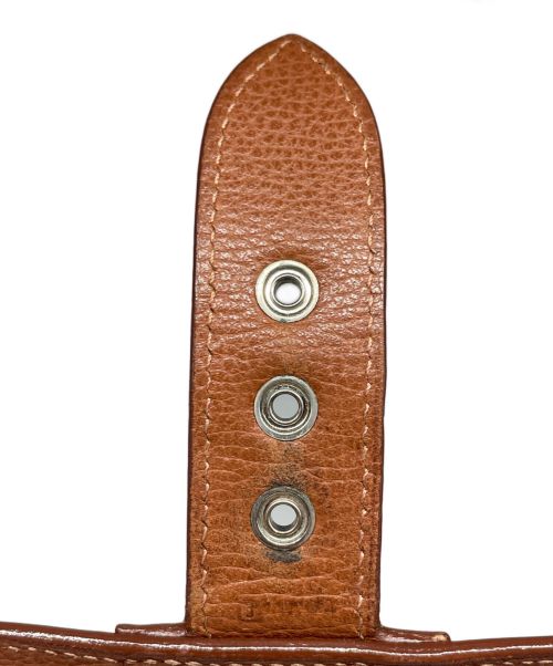 HERMES（エルメス）HERMES (エルメス) サックアデペッシュ 38/シルバー金具/ヴァッシュリエジェ/キャメル/▢J刻印 キャメル サイズ:38の古着・服飾アイテム