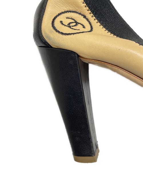 CHANEL（シャネル）CHANEL (シャネル) ココマークパンプス ベージュ サイズ:37 1/2の古着・服飾アイテム