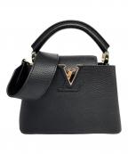 LOUIS VUITTONルイ ヴィトン）の古着「カプシーヌMINI」｜ブラック