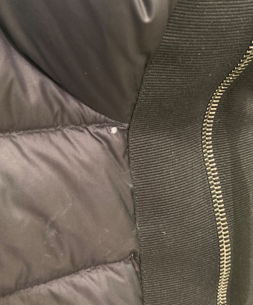 MONCLER（モンクレール）MONCLER (モンクレール) MAGLIONE TRICOT CARDIGAN ダウンジャケット ブラック サイズ:Sの古着・服飾アイテム