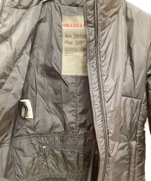 PRADA SPORTS（プラダスポーツ）PRADA SPORTS (プラダスポーツ) 中綿ジャケット ブラック サイズ:38の古着・服飾アイテム