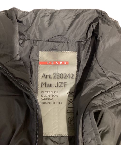 PRADA SPORTS（プラダスポーツ）PRADA SPORTS (プラダスポーツ) 中綿ジャケット ブラック サイズ:38の古着・服飾アイテム