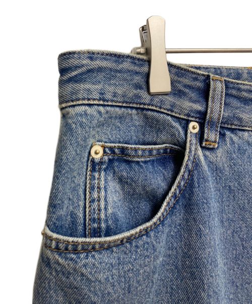 LOEWE（ロエベ）LOEWE (ロエベ) アナグラムワイドパンツ インディゴ サイズ:54の古着・服飾アイテム