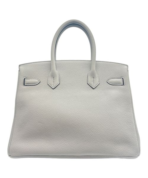 HERMES（エルメス）HERMES (エルメス) バーキン30/シルバー金具/トゴ/ブルーペール/Y刻印 ブルーペール サイズ:30の古着・服飾アイテム