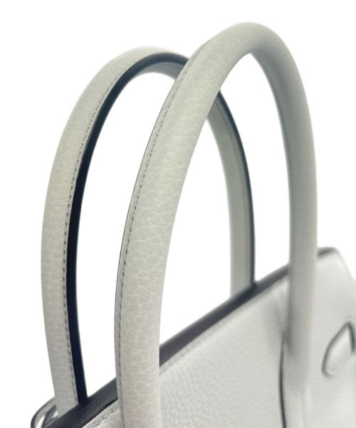 HERMES（エルメス）HERMES (エルメス) バーキン30/シルバー金具/トゴ/ブルーペール/Y刻印 ブルーペール サイズ:30の古着・服飾アイテム