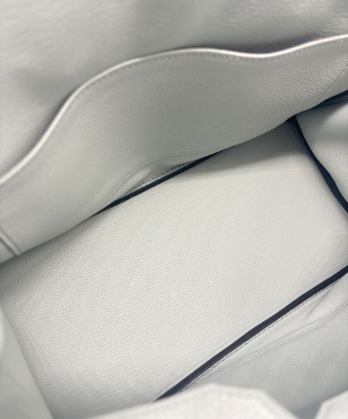 HERMES（エルメス）HERMES (エルメス) バーキン30/シルバー金具/トゴ/ブルーペール/Y刻印 ブルーペール サイズ:30の古着・服飾アイテム