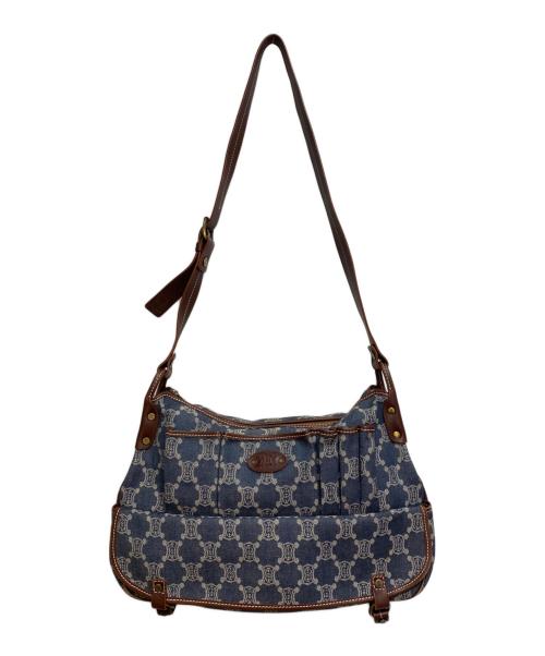 CELINE（セリーヌ）CELINE (セリーヌ) Denim shoulder bag（デニムショルダーバッグ） インディゴ サイズ:₋の古着・服飾アイテム