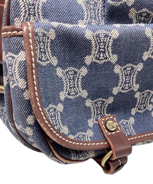 CELINE（セリーヌ）CELINE (セリーヌ) Denim shoulder bag（デニムショルダーバッグ） インディゴ サイズ:₋の古着・服飾アイテム